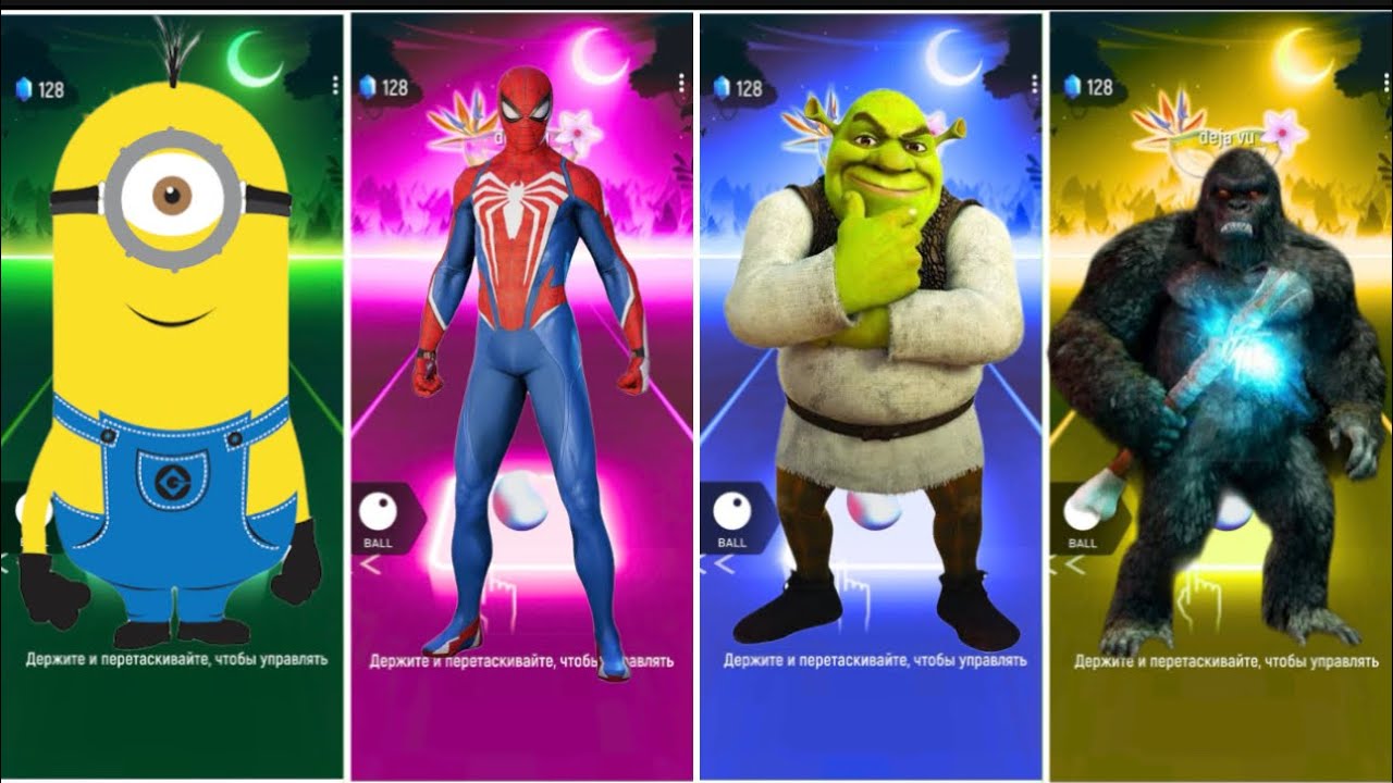 King Kong vs Spider-Man vs Shrek vs Minion – Ultimate Power Battle! 😱🔥