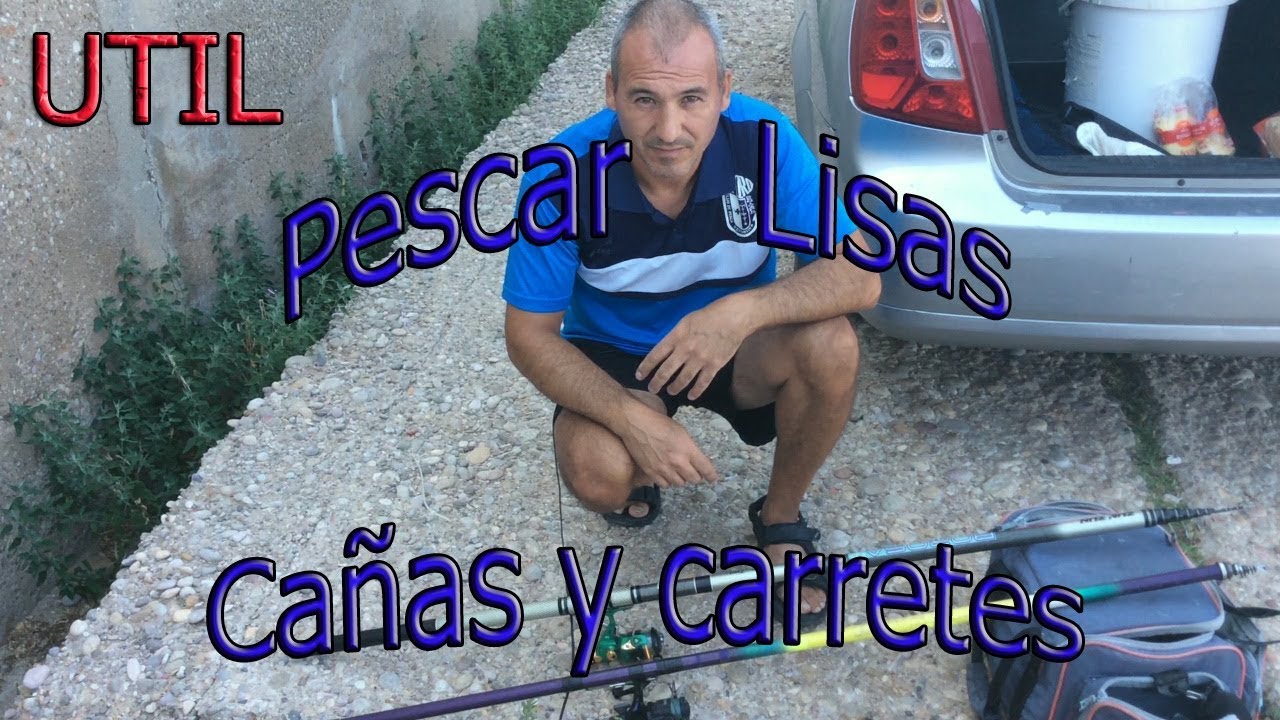 Iniciación corcheo mar, CAÑAS y CARRETES para pescar la lisa en puerto o roquero.