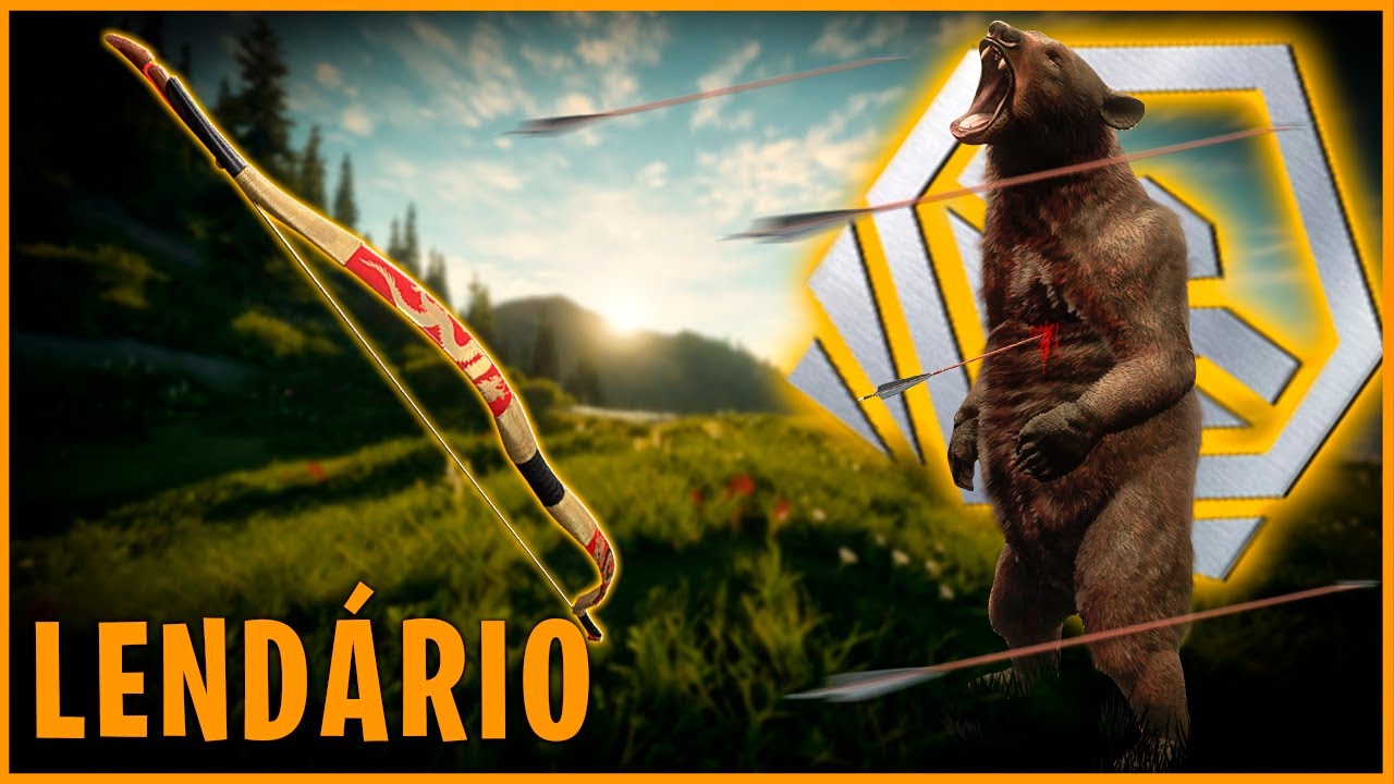 URSO LENDÁRIO X ARCO RECURVO, DISPARO MUITO ARRISCADO- THE HUNTER CALL OF THE WILD GAMEPLAY