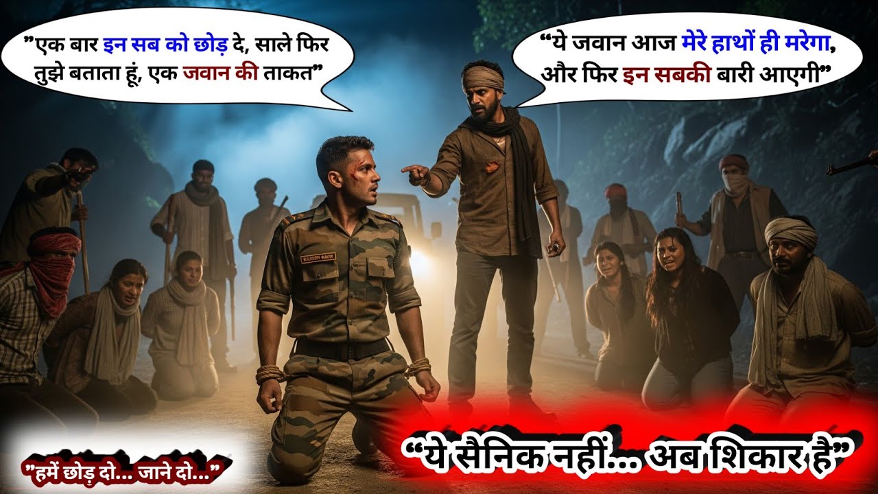 फौजी को डाकुओं ने घुटनों पर बैठाया… मगर अगले ही पल जवान ने ऐसा पलटा मारा कि सरदार कांप गया!