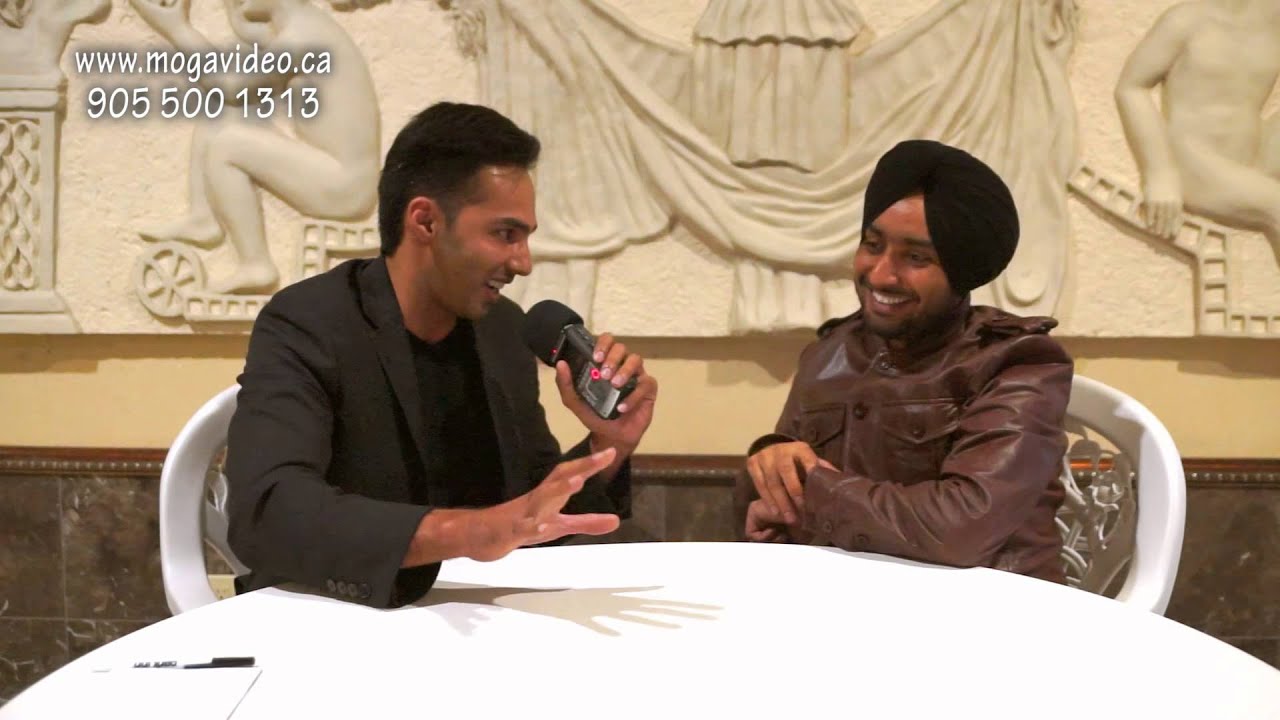 Jassi Dhandian interview with Satinder Sartaj Live in Toronto 2014 Tour New Punjabi Song