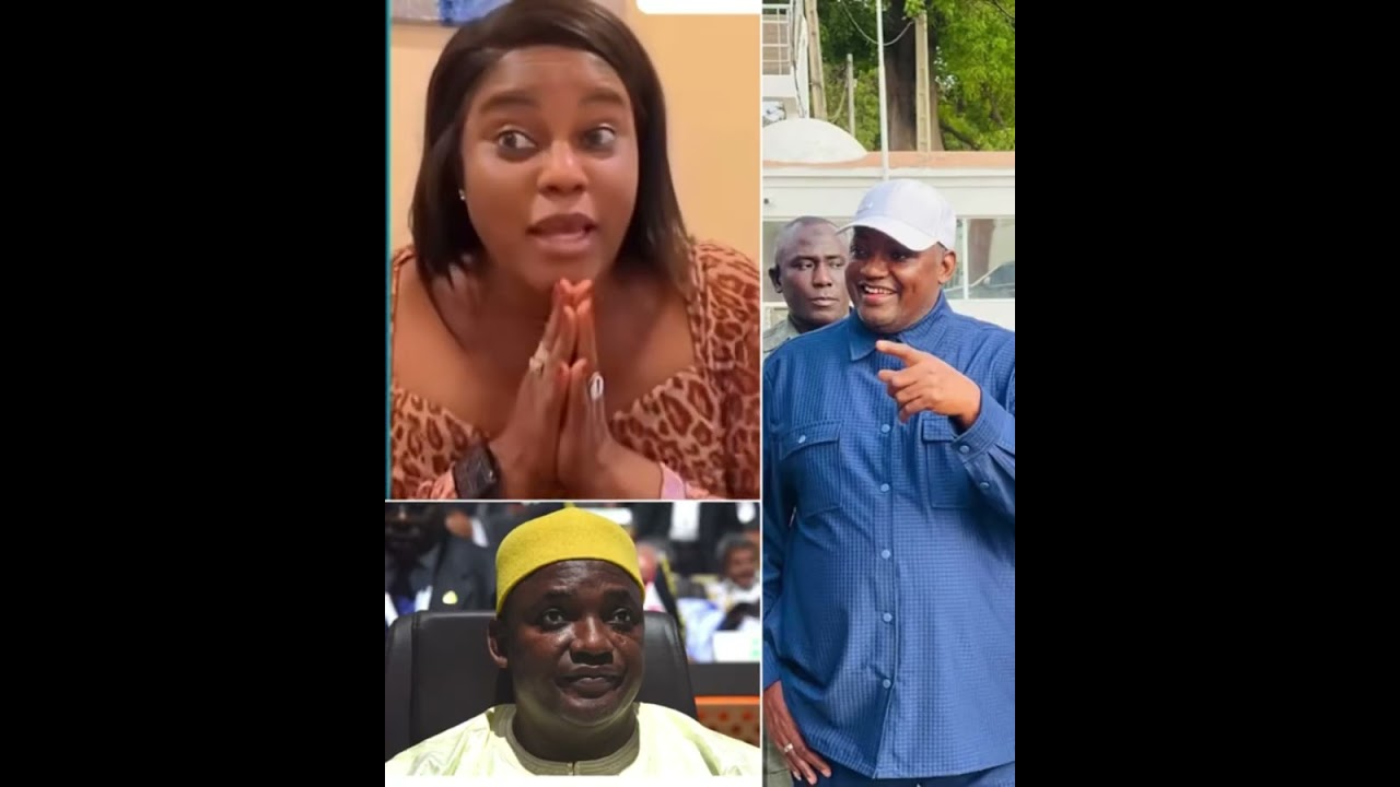 Do you believe what Fatou Camara is saying about President Barrow 😳😳🤔