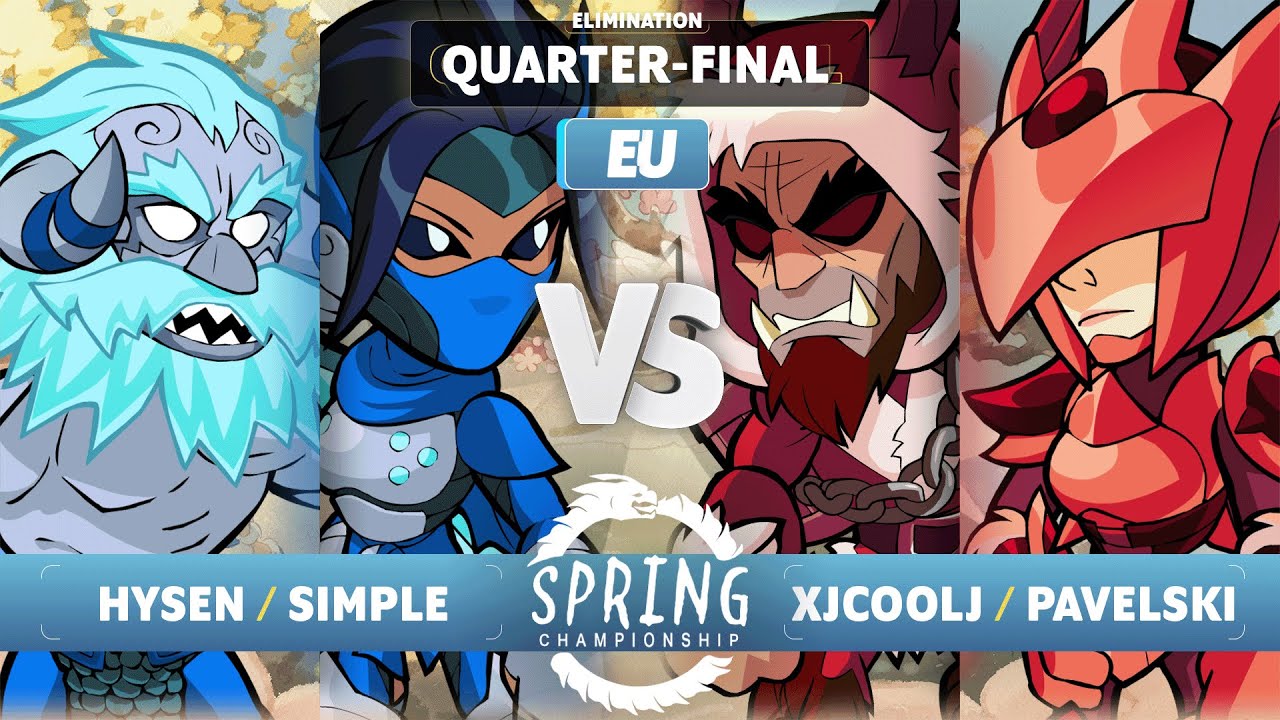 Hysen & Simple vs xjCoolj & Pavelski - Elimination Quarter-Final - Spring Championship 2023 - EU 2v2