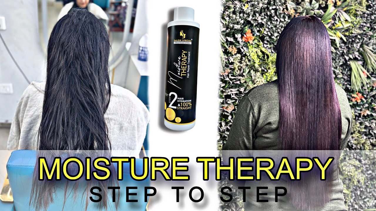 MOISTURE THERAPY || STEP TO STEP || BY P SQURE SALON 