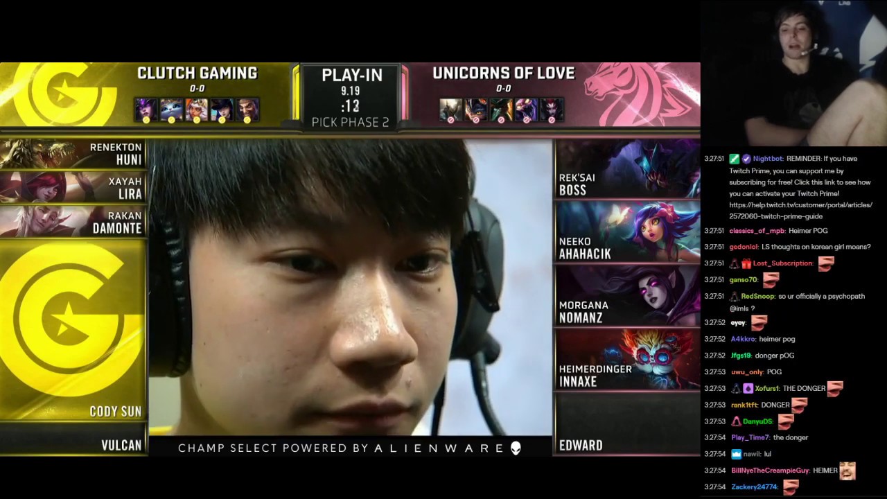 LS commentates CG vs UOL - Group A, Play in, Day 1, Worlds 2019