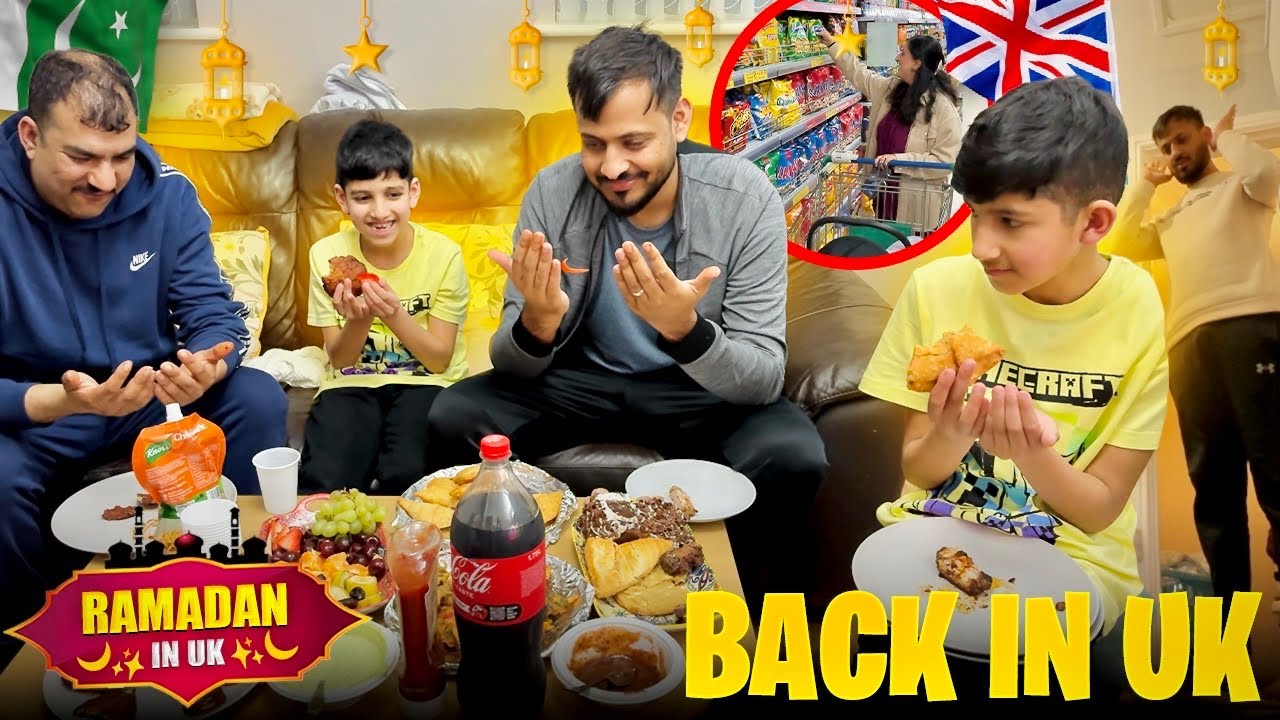 First day back in Uk🇬🇧|| How did we spend our sehri and iftaari ❓|| Our Ramadan routines in Uk