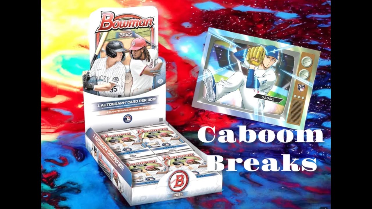 【Caboom 卡蹦球員卡】2025 Bowman baseball 發售日團拆！ release day unboxing group break