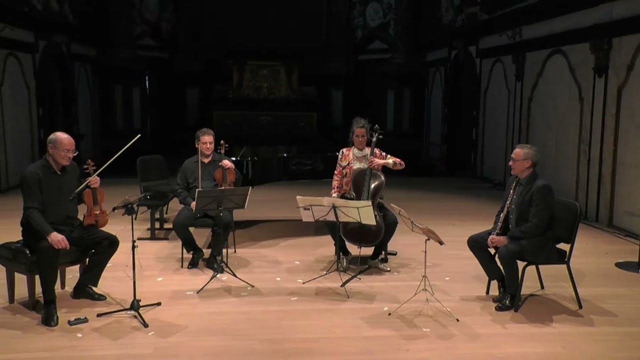 De Bewoners Opus 1 kamermuziek/ livestream concert from Amuz/ Antwerp Belgium