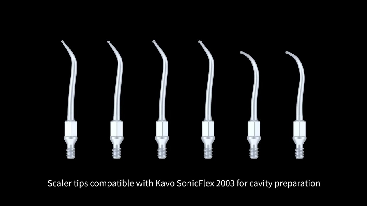 Refine Piezo Ultrasonic Scaler Tips Compatible with Kavo SonicFlex2003