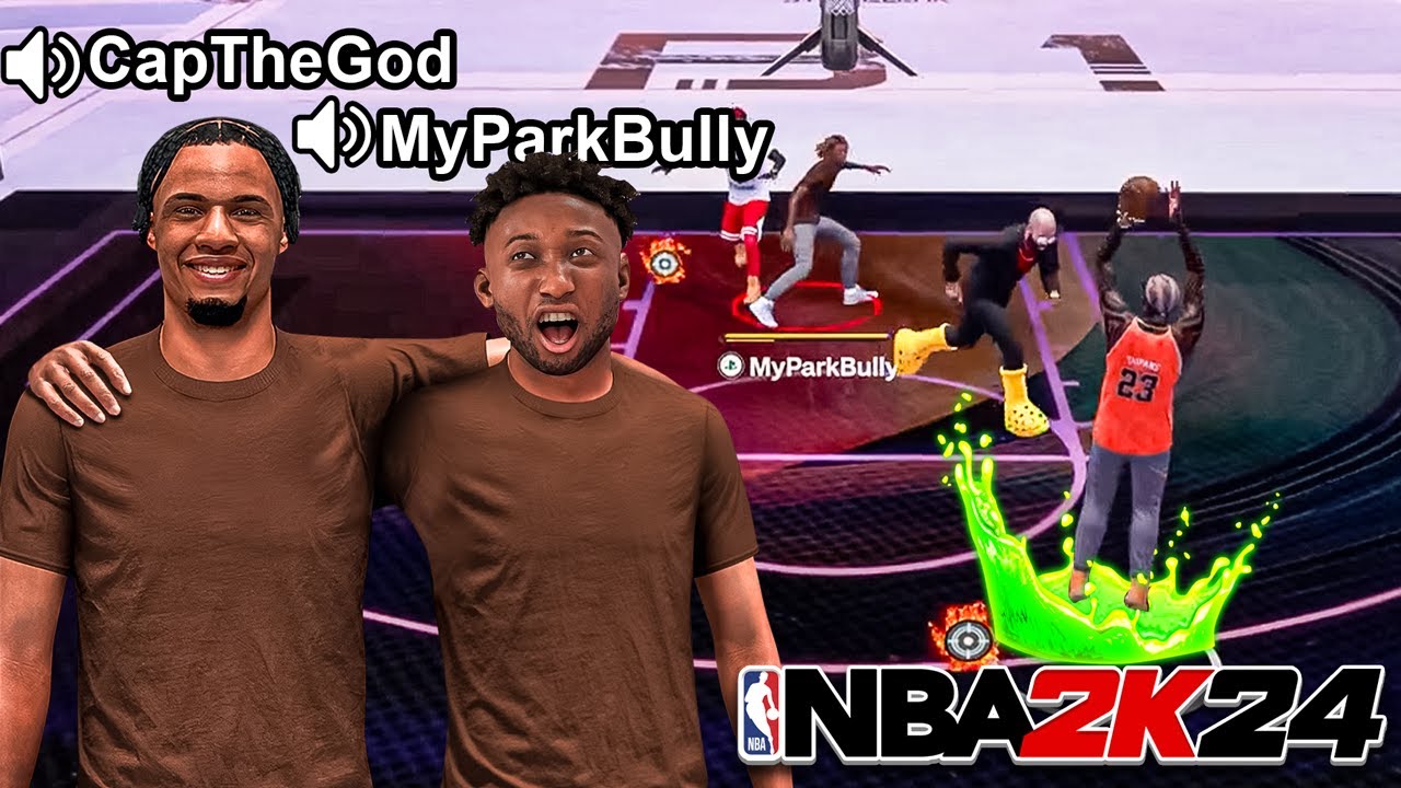 My FIRST Park Game On NBA 2K24 and This Happened... (Insane Game)