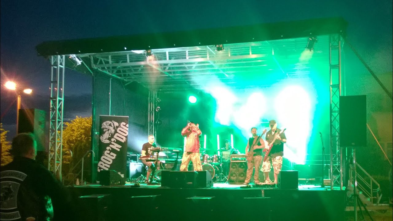Fragment koncertu FROG'n'DOG na MOTO PARTY IN ROSE CITY - KUTNO 2014!!!