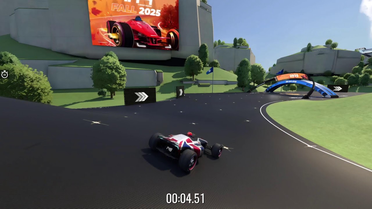 Trackmania Fall 2025 campaign, going for all gold medals!