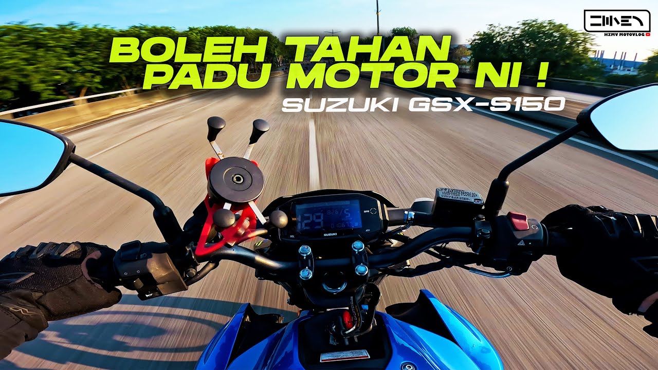 KECIL-KECIL CILI PADI TAPI LAJU PADU WEII !!!⚡ | Suzuki GSX-S150 First Impression Malaysia [4K]