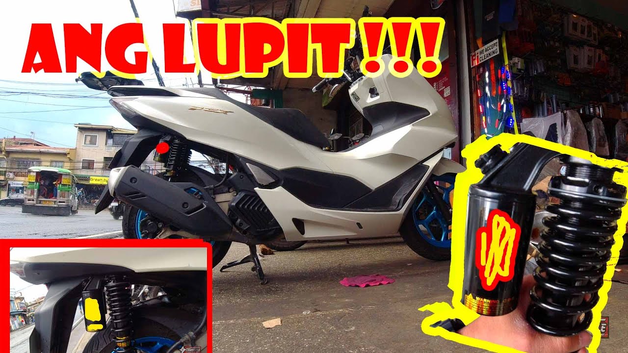 Bagong rear shocks sa PCX160. Sulit, sablay o malupit?? Alamin sa vlog na to! #pcx160 #pcx