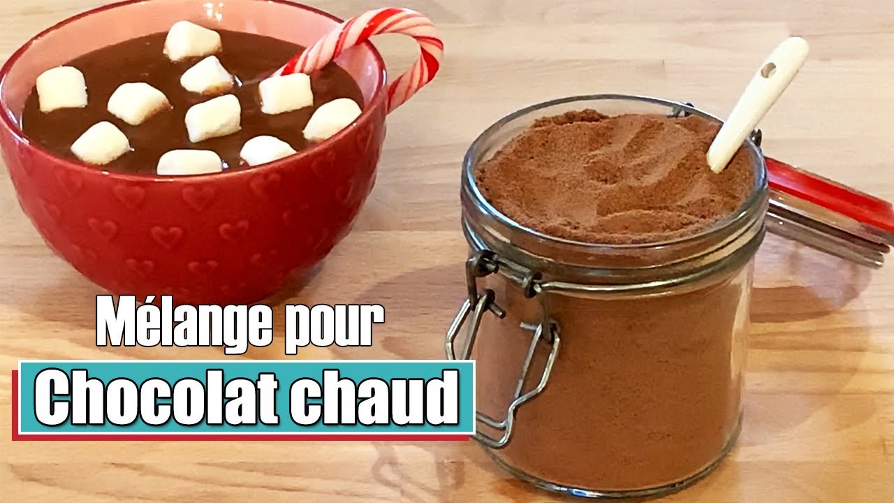 Mélange Chocolat Chaud en poudre fait maison (facile et rapide)