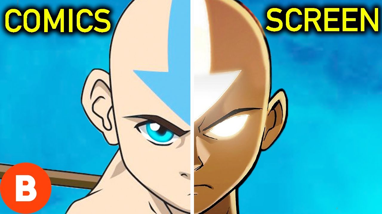 Avatar The Last Airbender: Comics VS. TV Series