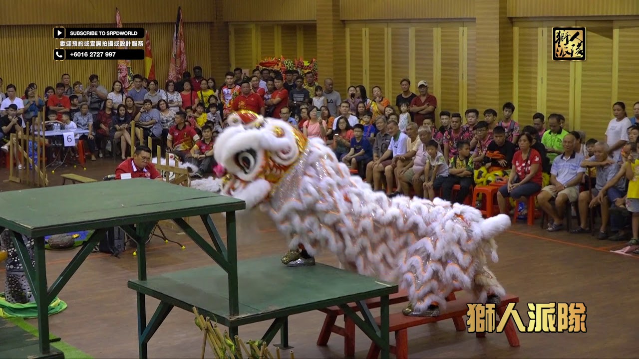 金英壇 第1屆傳統南獅公開賽 // 關丹建造行武術醒獅團