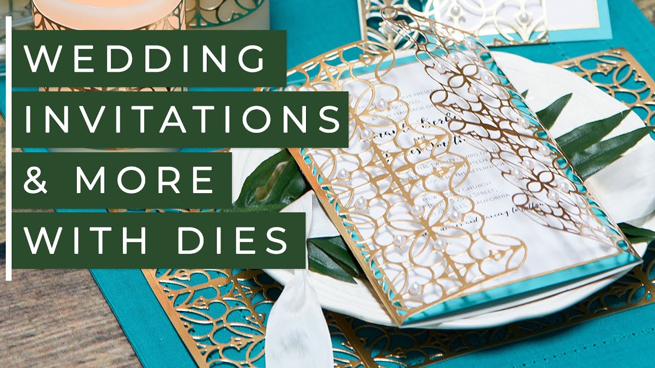 DIY Wedding Invitations & More with Die Cutting