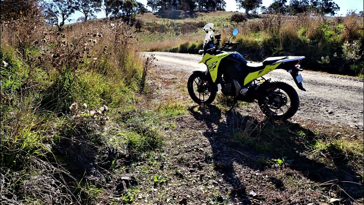 2023 Suzuki Vstrom 250 SX - Steep Hill Climb!