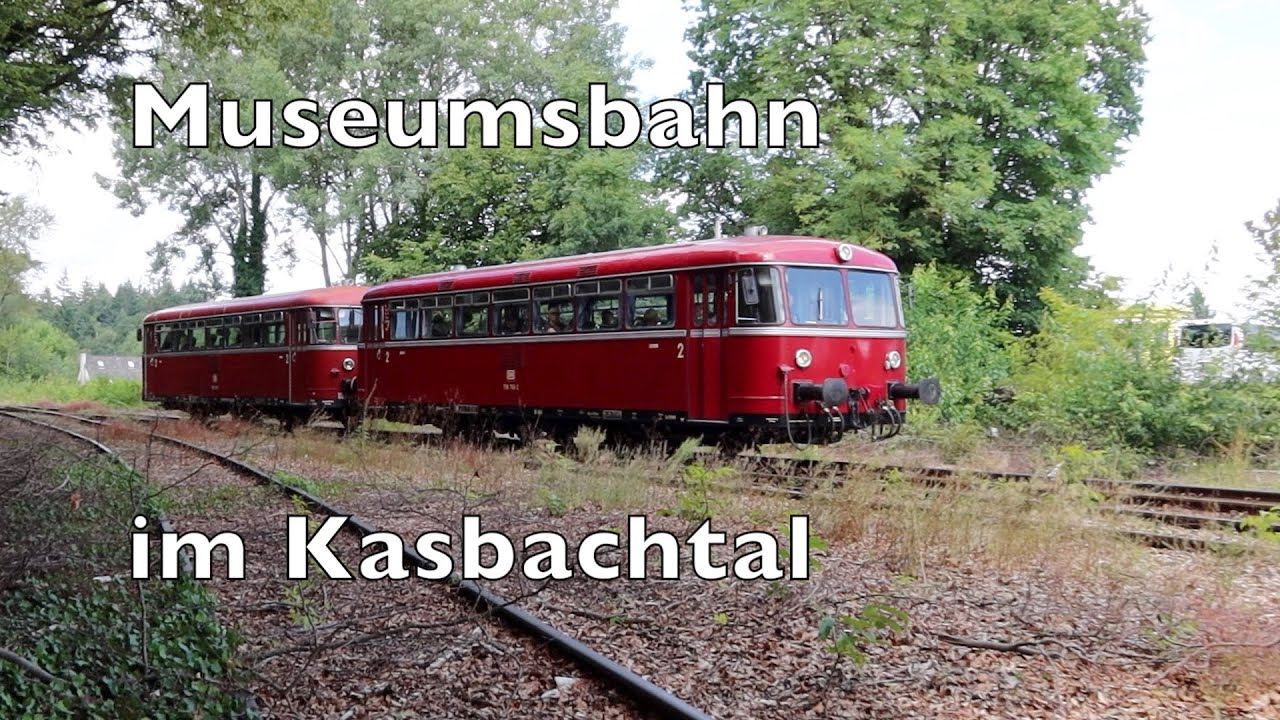 In Linz am Rhein startet die Museumsbahn durch das Kasbachtal