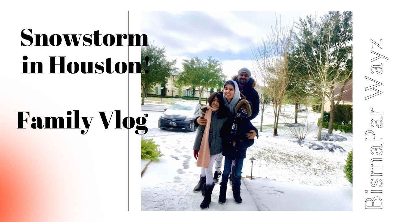 SNOWSTORM IN HOUSTON!!! Vlog FEB 2021