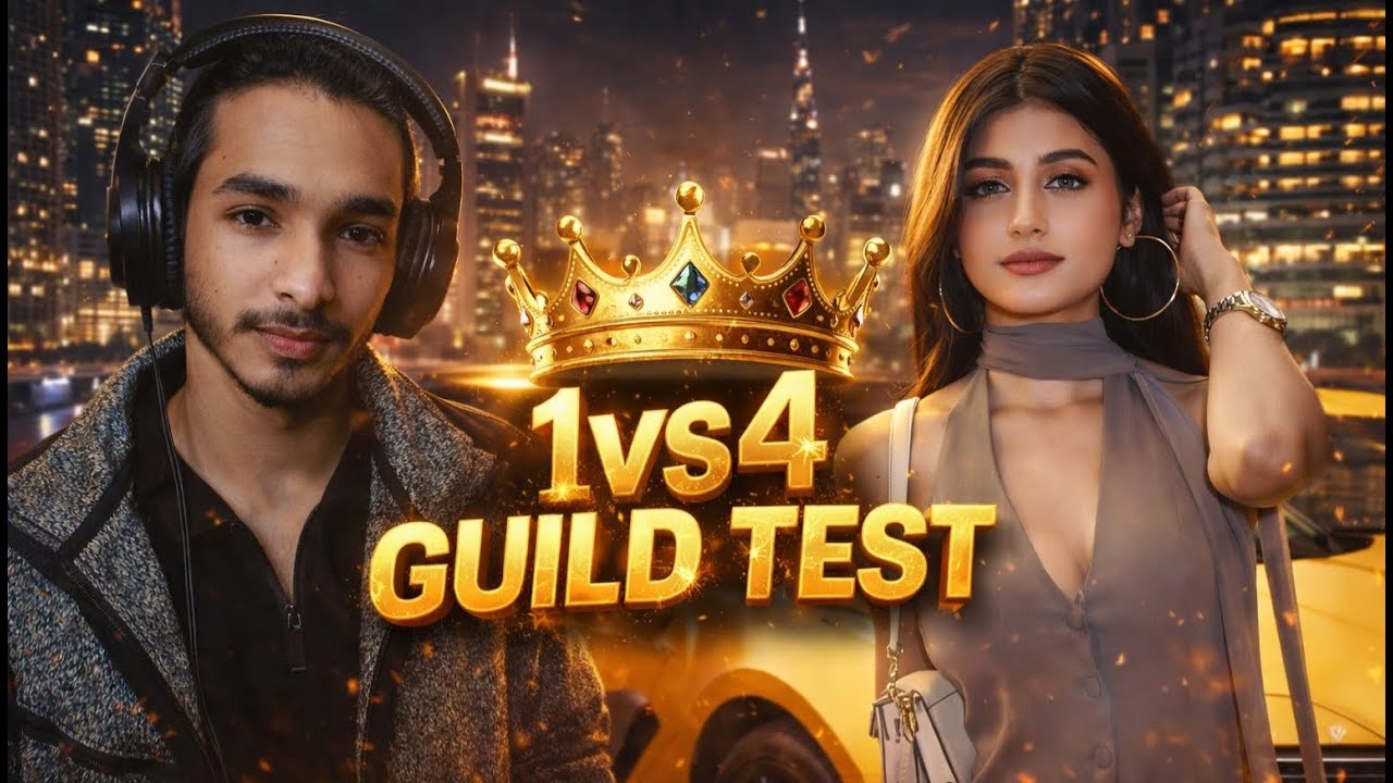 FREE FIRE LIVE GUILD TEST 🤯🚀 AND 4 VS 4 COSTUM CHALLENGE 🔊🖥️#shortslive #freefire #shortsfeed #ff