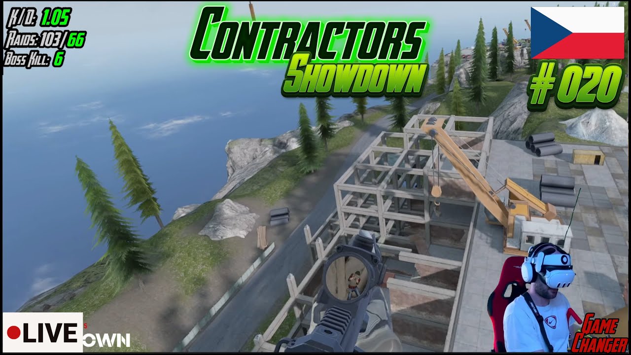 🔴Contractors Showdown: ExfileZone - Chřipka, Čaj a Krochna 3 || #020 || český stream