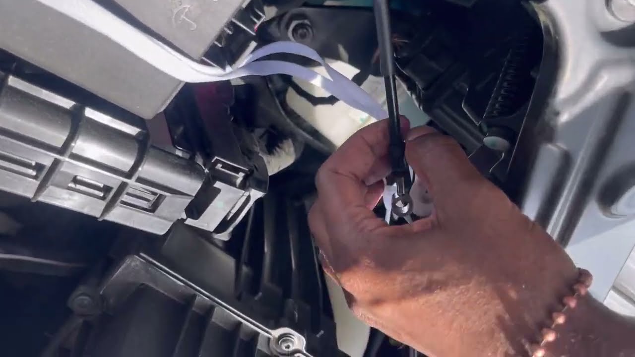 HOW TO REPLACE YOUR VW ATLAS HOOD RELEASE CABLE