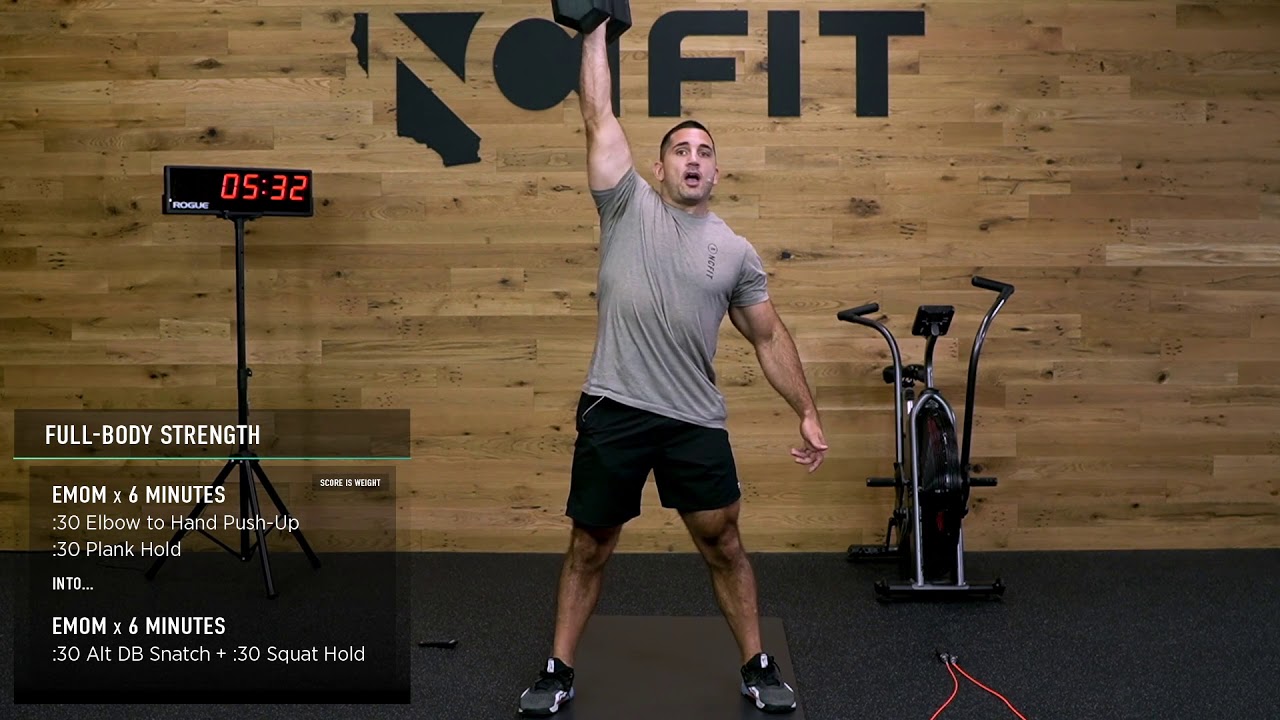 Full Body Follow Along Workout #27 with Jason Khalipa