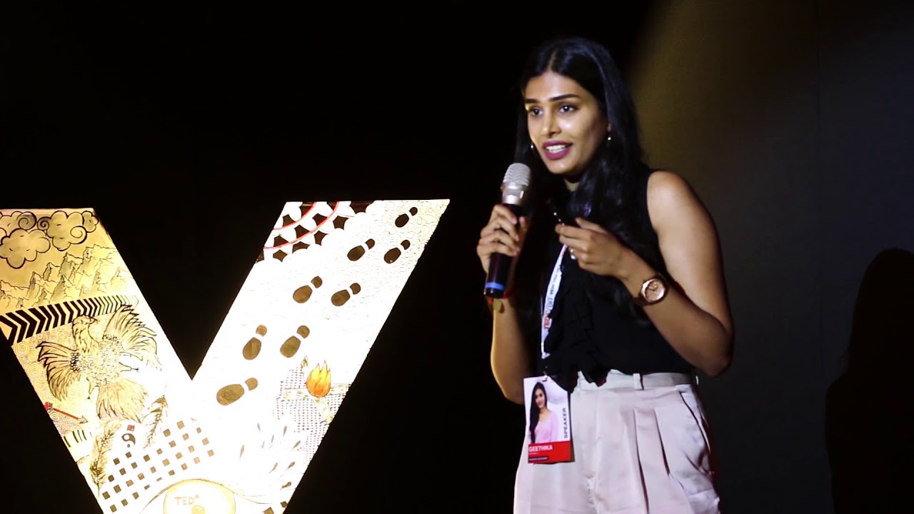 Never settle for something your heart  doesn't want. | Geethika Kanumilli | TEDxVBIT
