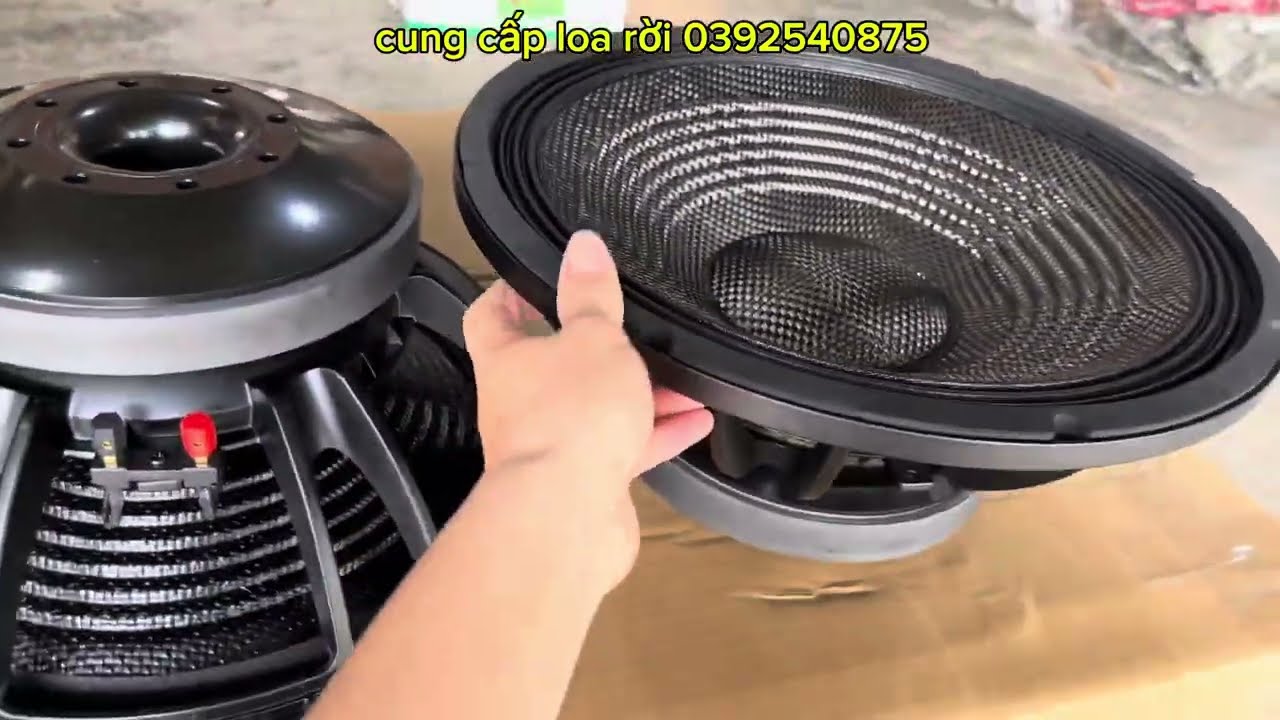 Bass sub 40 từ 220 coil 100 màng carbon vừa có hàng. liên hệ 0392540875
