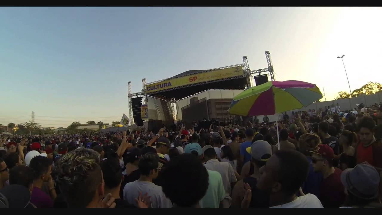 Marcelo D2 - CB Sangue Bom & Qual &Eacute; @ Parque da Juventude SP 2014 - GOPRO