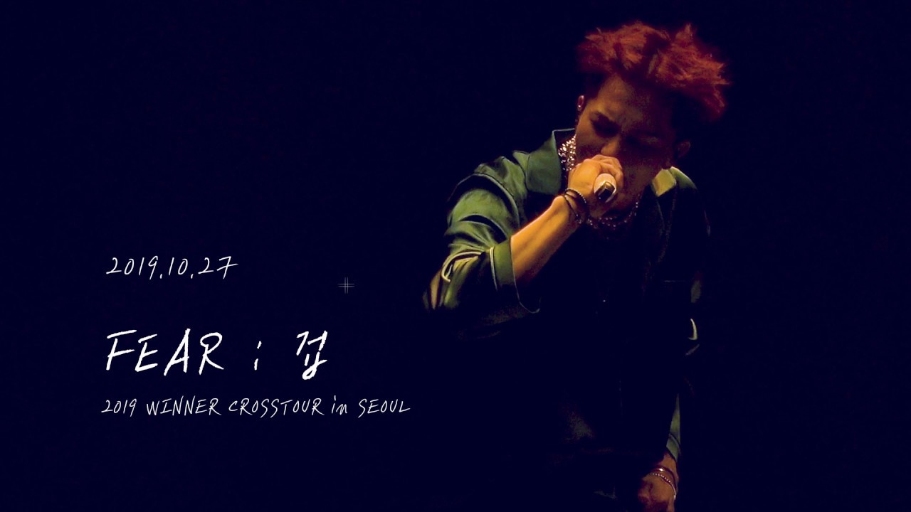 [2019 WINNER CROSSTOUR in SEOUL] WINNER 송민호 (MINO) 4K 직캠 : FEAR (겁)