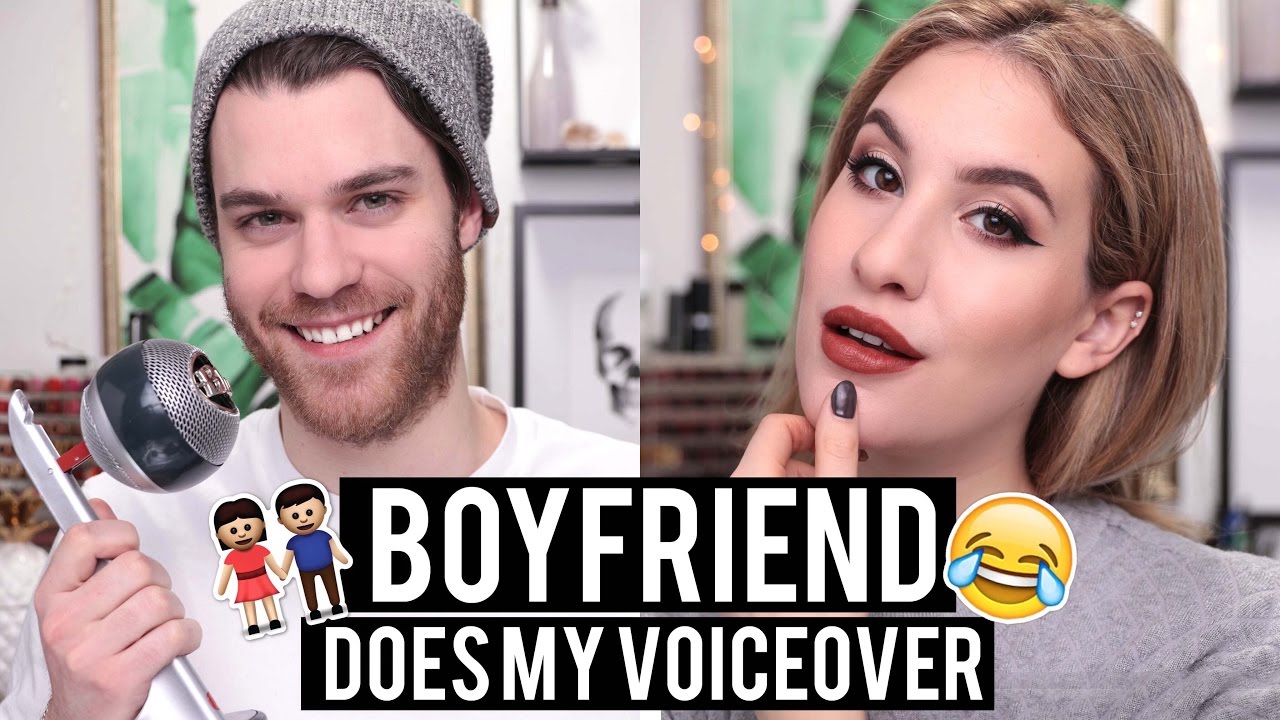 MY BOYFRIEND DOES MY VOICEOVER! OMG! | Jamie Paige