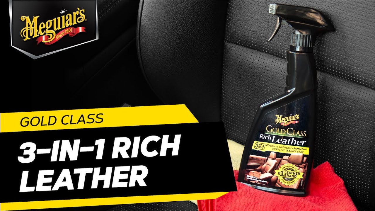 Meguiar's 3-in-1 Gold Class Rich Leather