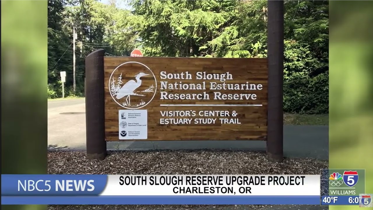 South Slough Reserve upgrade project in Charleston