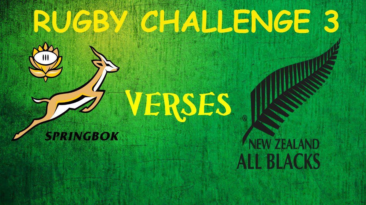 Rugby Challenge 3 Springboks vs All Blacks