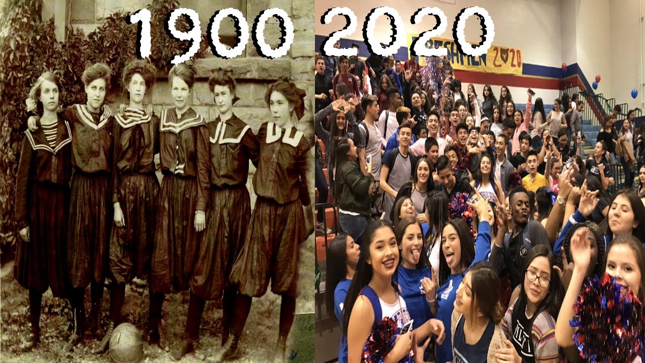 Evolution of High School 1900 - 2020