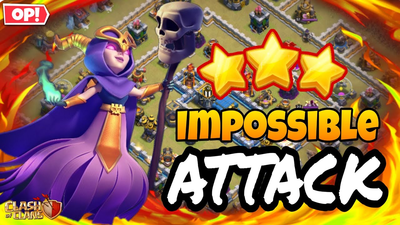 Clash of clans | Perfect Witch slap | Make is Possible 3 stars | Hybrid Attack strategy