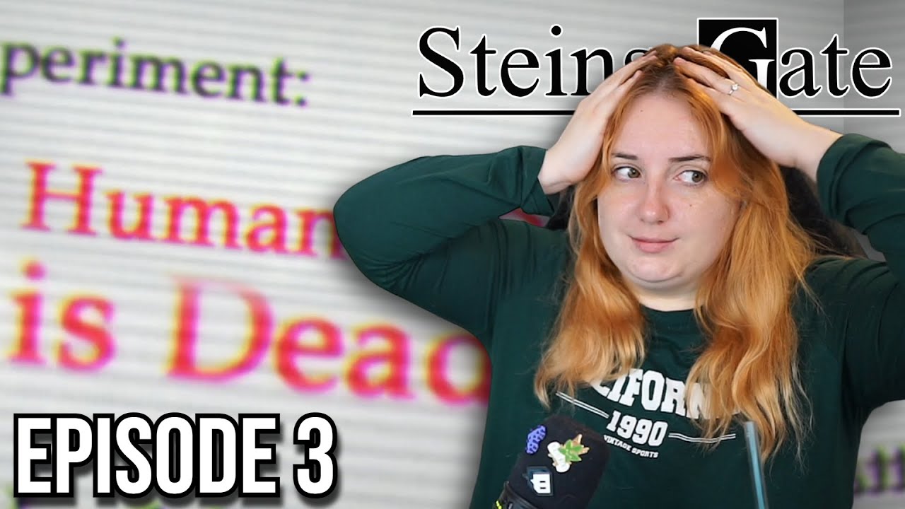 Human is... dead? 😭Steins;Gate Episode 3 Reaction
