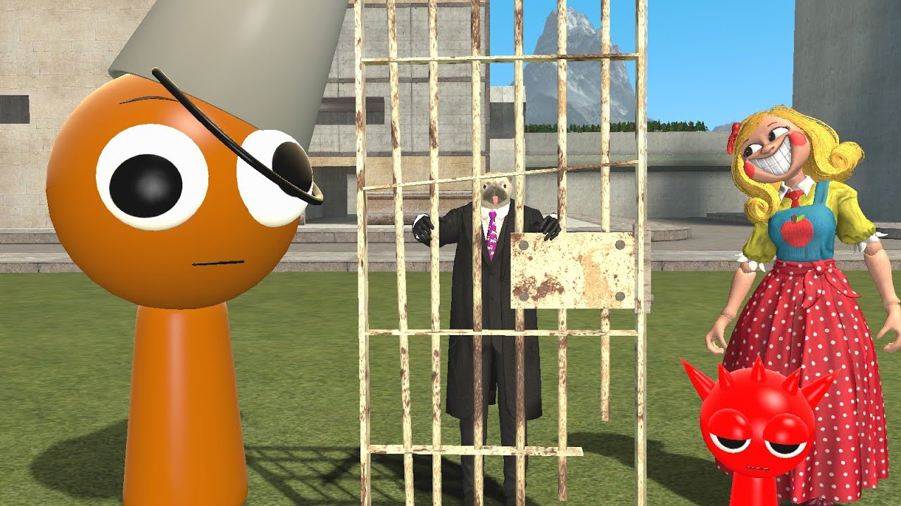 SPRUNKİ SİNİR ETTİM VE BENİ CEZALANDIRDI GARRY'S MOD