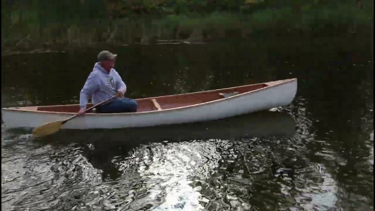 Maiden Launch of Ripple II the Plywood Canoe