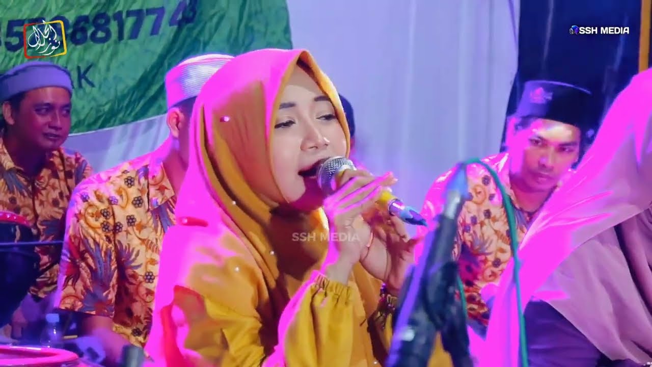 BAHEBBAK WABARIDAK - IDA UMU ZAHRA - REBANA  NURUL JALAL LIVE PLEBEN WEDUNG DEMAK