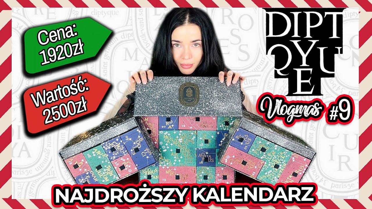 NAJDROŻSZY kalendarz adwentowy Diptyque - czy jest wart swojej ceny?!
