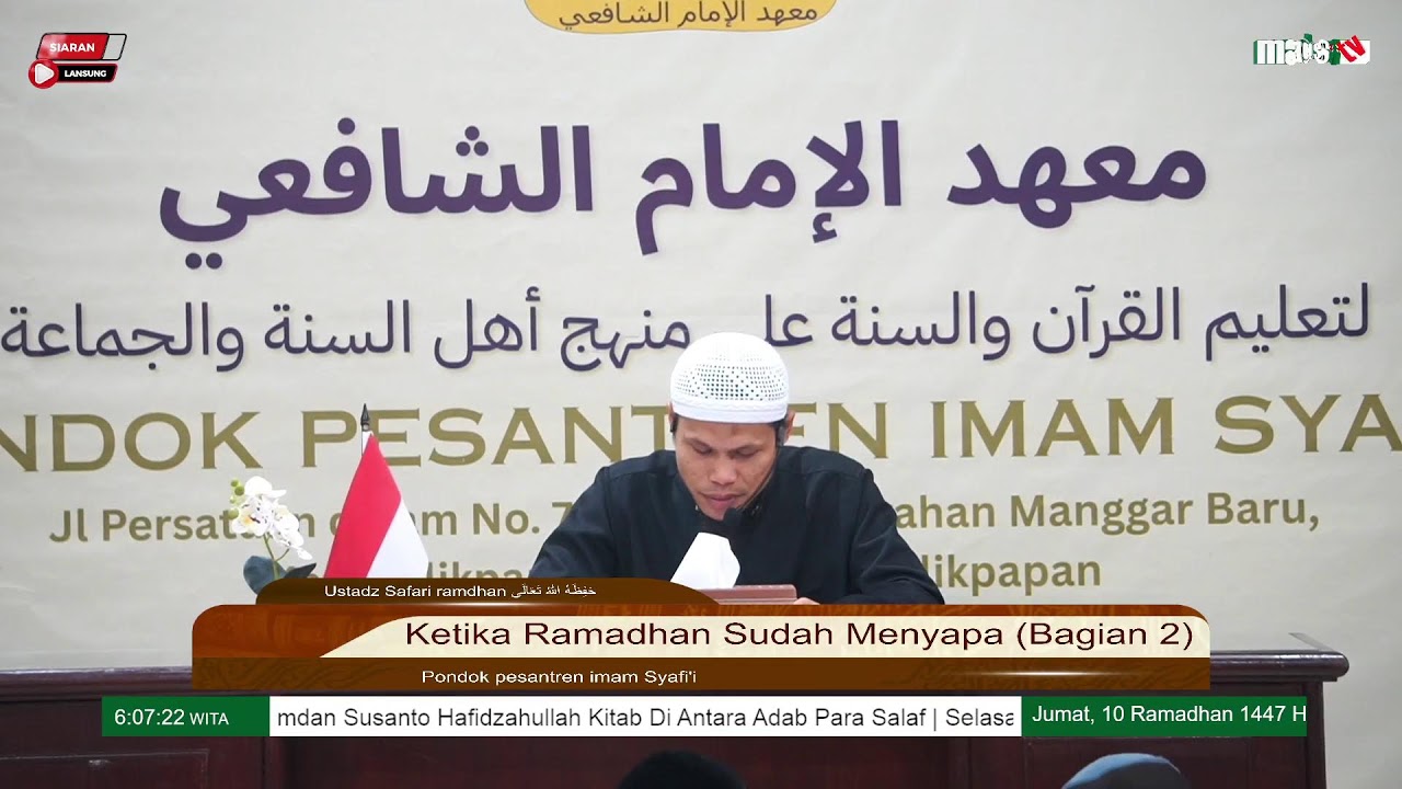 DAURAH SORE DAY 9 - ( ustadz safari) -