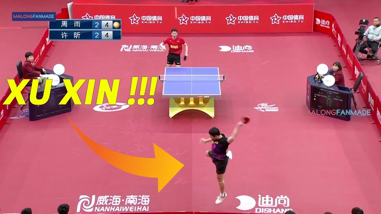 Xu Xin vs Zhou Yu | 2021 Chinese Super League (Group)