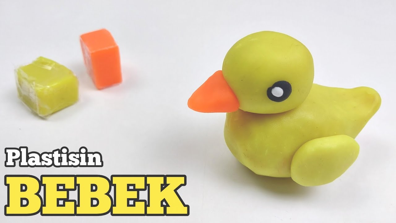 Cara Membuat Bebek Dari Plastisin | Kerajinan Dari Plastisin