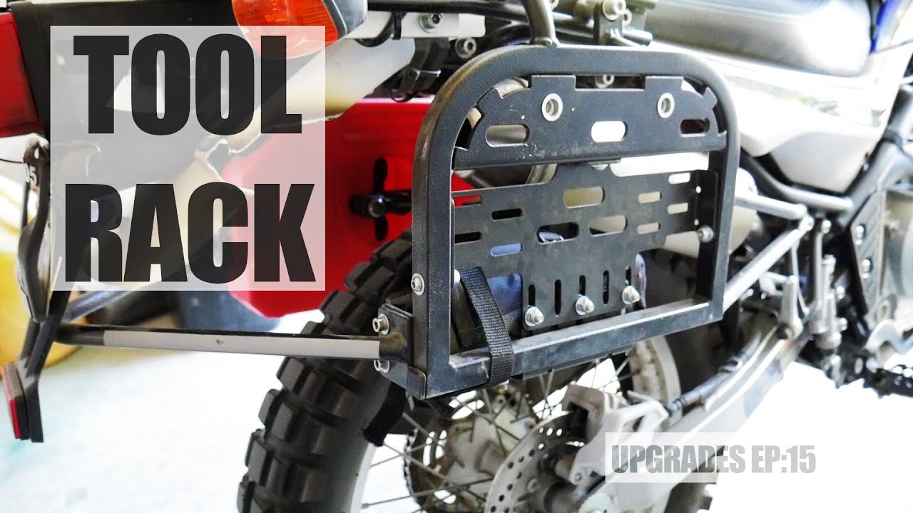 XT250 Upgrades Episode 15: Happy Trail Inner Tool Rack