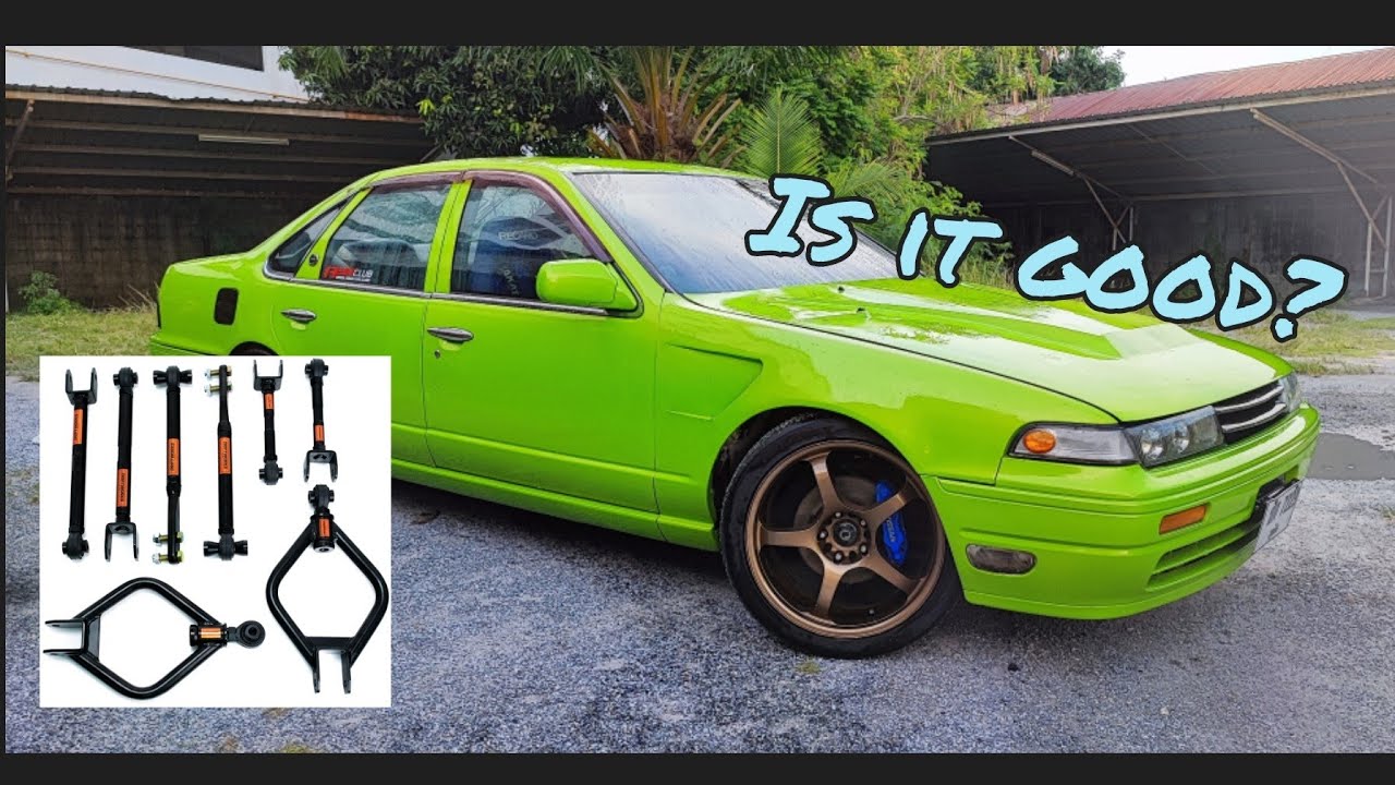 Transforming My A31 Nissan Cefiro with New Racing Suspension Upgrade!