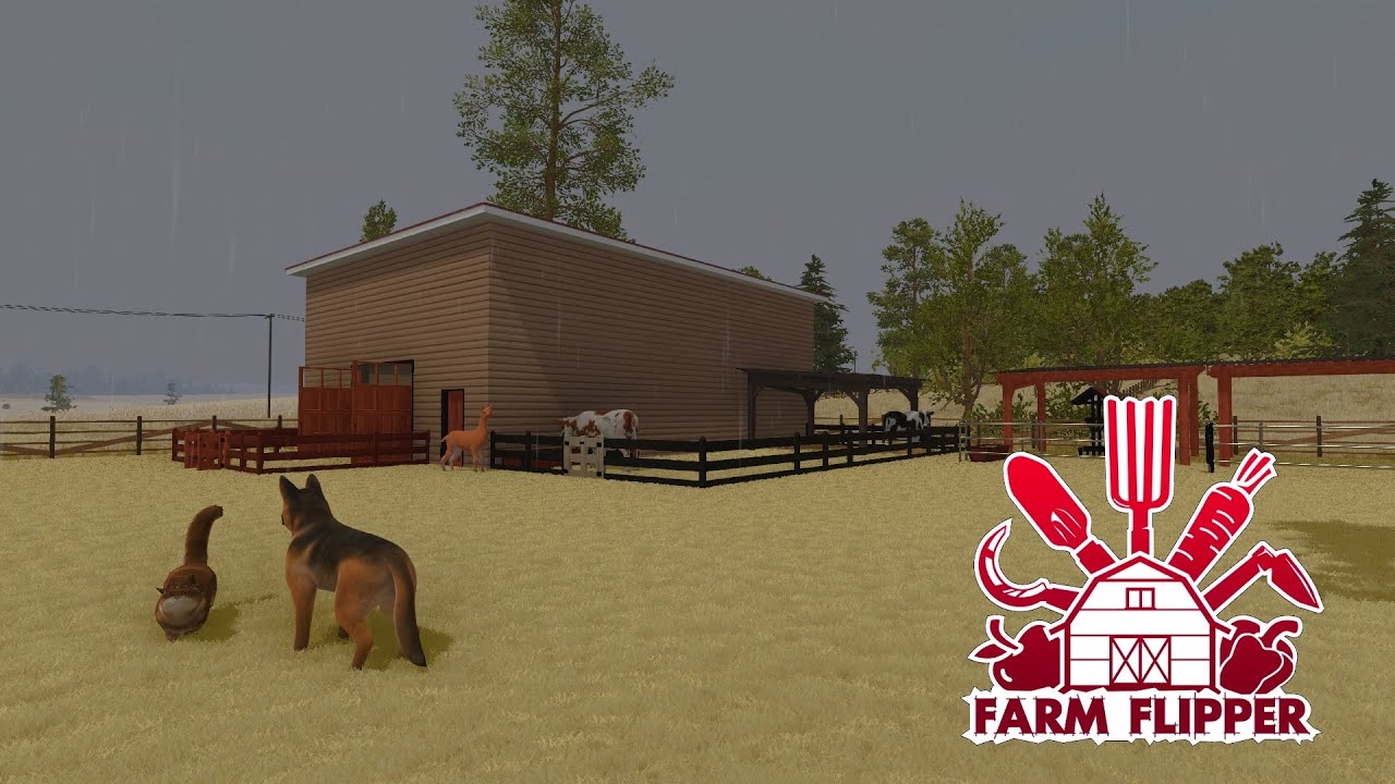 Moving Animals & Home To New Farm ~ House Flipper Farm DLC
